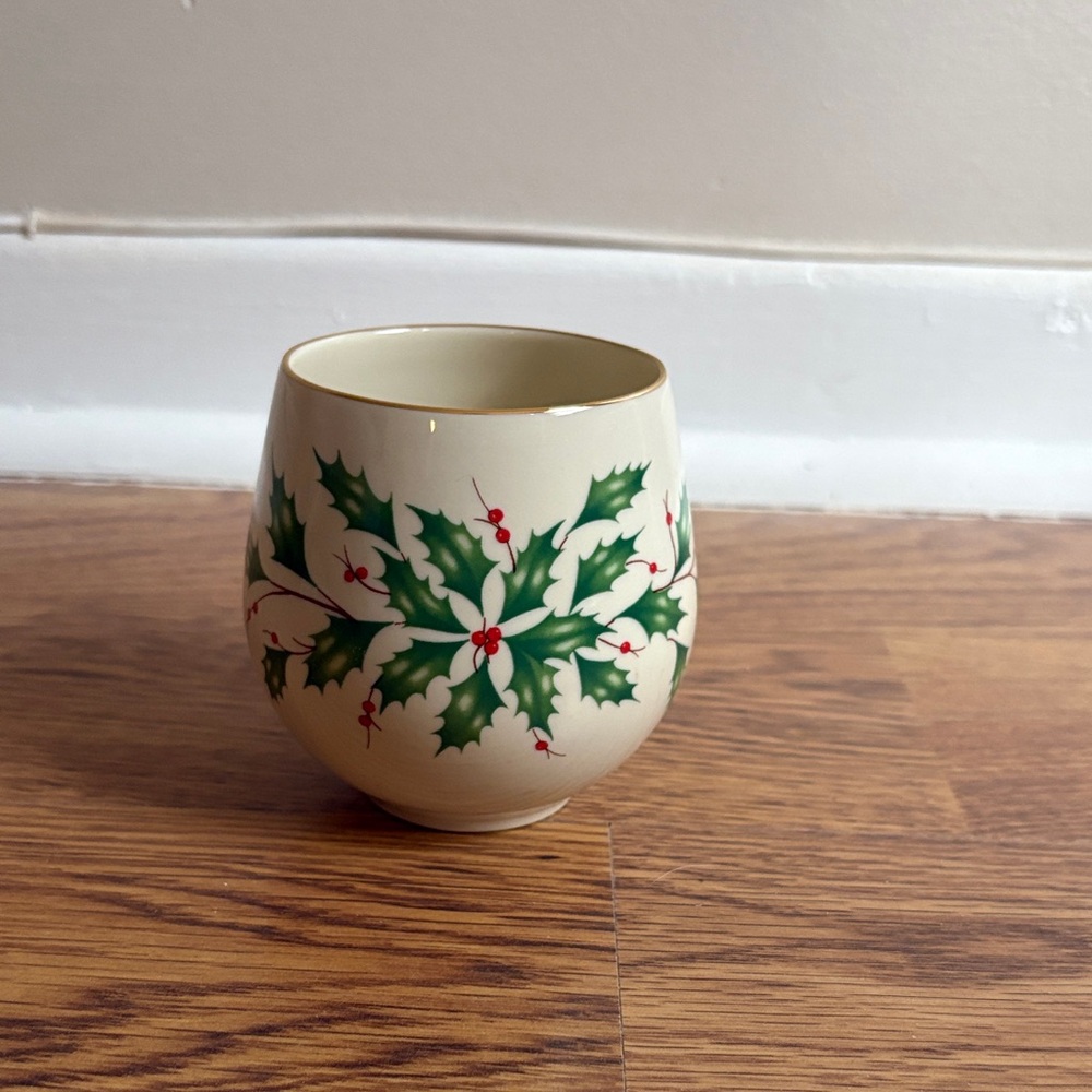 Lenox Holly Candle Holder